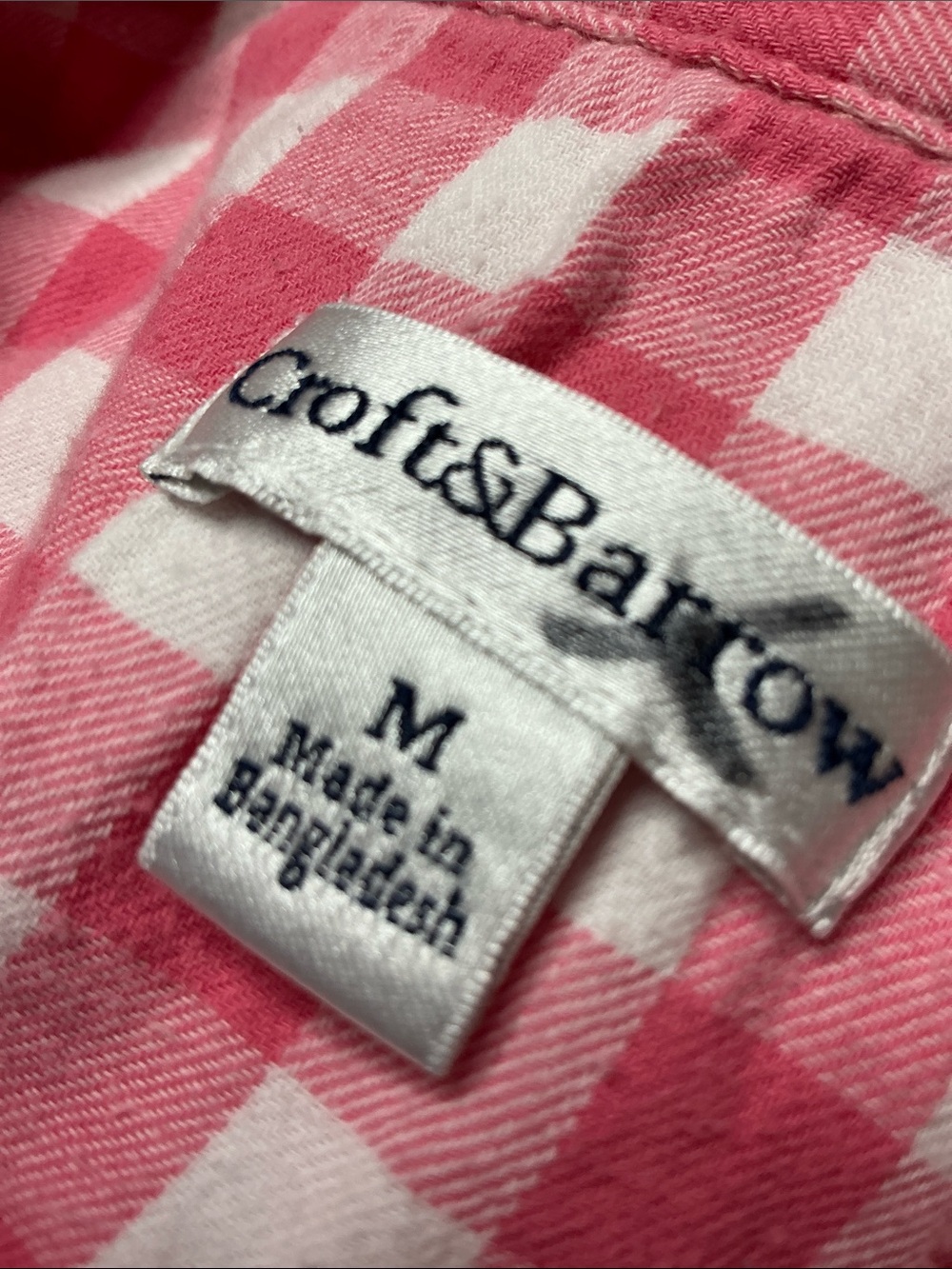 Strawberry Shortcake Upcycled Top Flannel Shirt Western Fringe Cowgirl - Picture 9 of 12